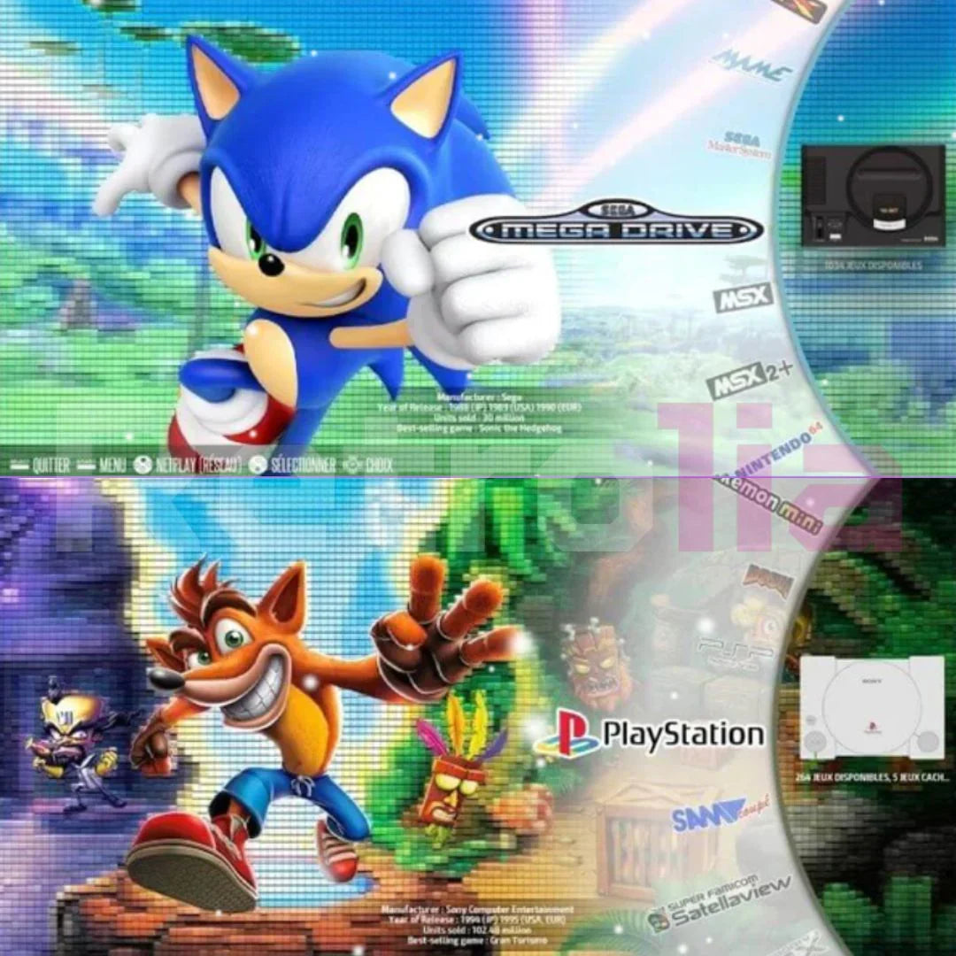 4K Retro Gaming Console | HDMI, 20,000 Games Included – Gaming, Home Entertainment