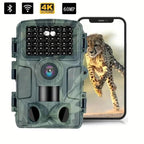 4K Ultra HD Wildlife Camera 60MP with App Control – Nature Observation, Outdoor Adventures