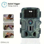 4K Ultra HD Wildlife Camera 60MP with App Control – Nature Observation, Outdoor Adventures
