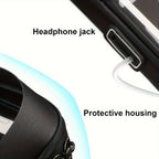 Waterproof Phone Holder for Bicycle and Motorcycle – Handlebar Bag with 360° Rotation