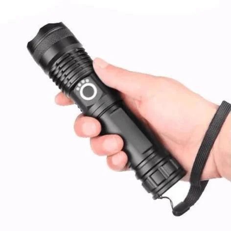 90000 Lumens Xhp50.2 Flashlight – Outdoor, Emergency Use