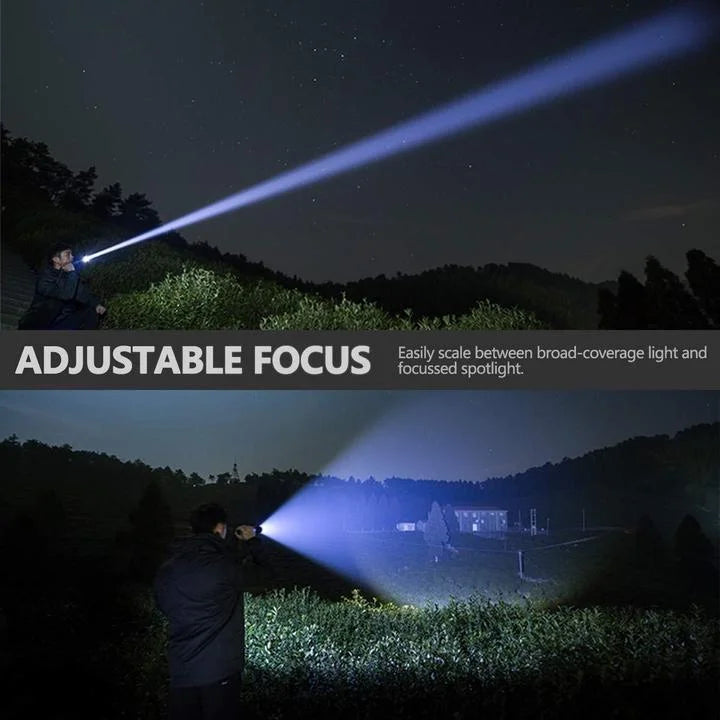 90000 Lumens Xhp50.2 Flashlight – Outdoor, Emergency Use