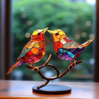 Acrylic Birds on Branch Desktop Ornaments – Decoration, Gift