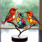 Acrylic Birds on Branch Desktop Ornaments – Decoration, Gift