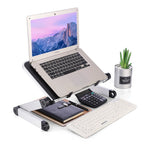 Adjustable Ergonomic Laptop Stand for Home & Office Use