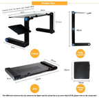 Adjustable Ergonomic Laptop Stand for Home & Office Use