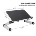 Adjustable Ergonomic Laptop Stand for Home & Office Use