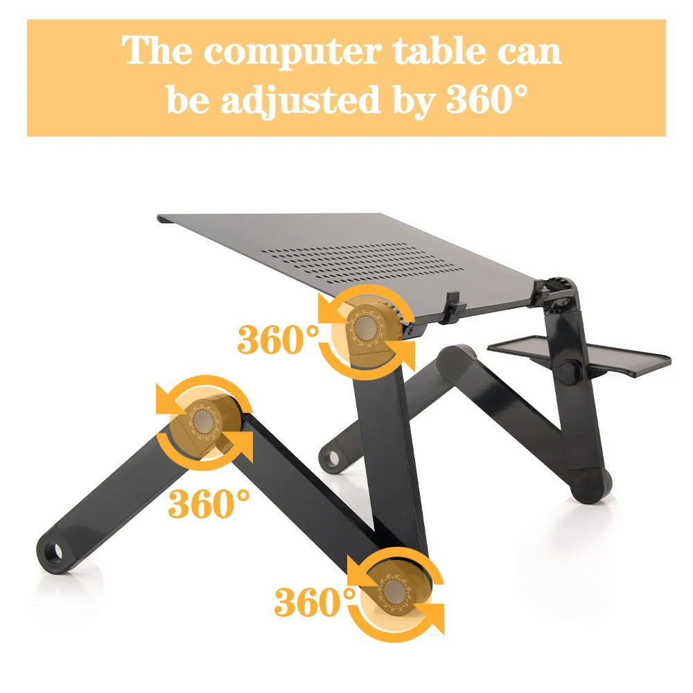 Adjustable Ergonomic Laptop Stand for Home & Office Use