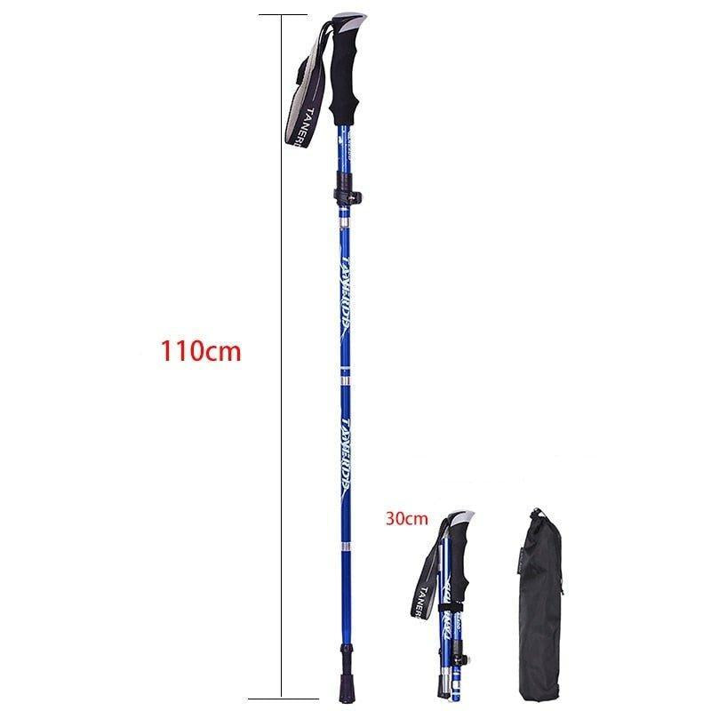 Adjustable Trekking Poles – Lightweight, Foldable – Hiking, Walking