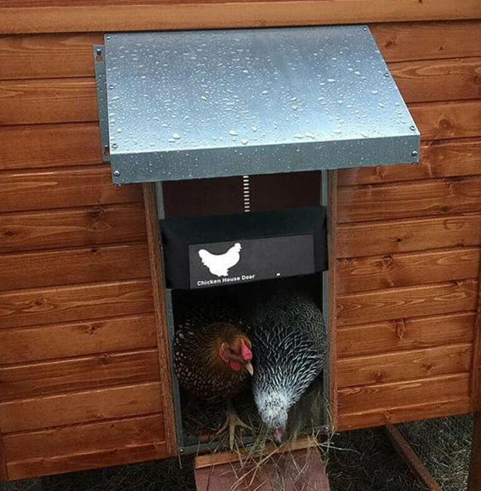 Automatic Chicken Coop Door System with Solar/Battery Options – Garden, Outdoor