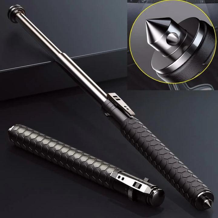 Automatic Self Defense Walking Stick – Hiking, Urban Safety