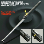 Automatic Self Defense Walking Stick – Hiking, Urban Safety