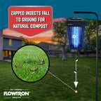 Flowtron Electric Bug Zapper 80W – Outdoor Pest Control, Garden Protection