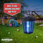 Flowtron Electric Bug Zapper 80W – Outdoor Pest Control, Garden Protection