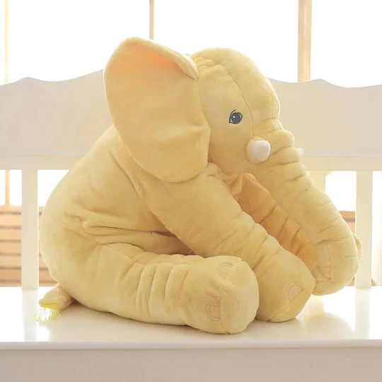 Baby Elephant Plush Pillow – Snuggle, Play, Gift, Nursery