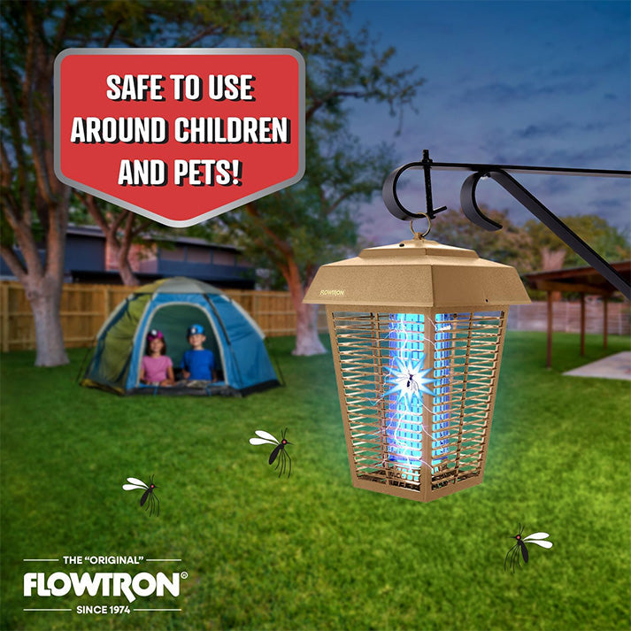 Flowtron Electric Bug Zapper 80W – Outdoor Pest Control, Garden Protection