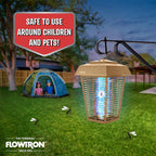 Flowtron Electric Bug Zapper 80W – Outdoor Pest Control, Garden Protection