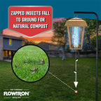 Flowtron Electric Bug Zapper 80W – Outdoor Pest Control, Garden Protection