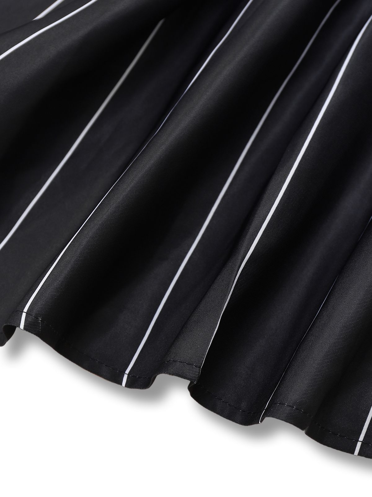 Batwing Striped Dress 60s – Casual Wear, Halloween Costume