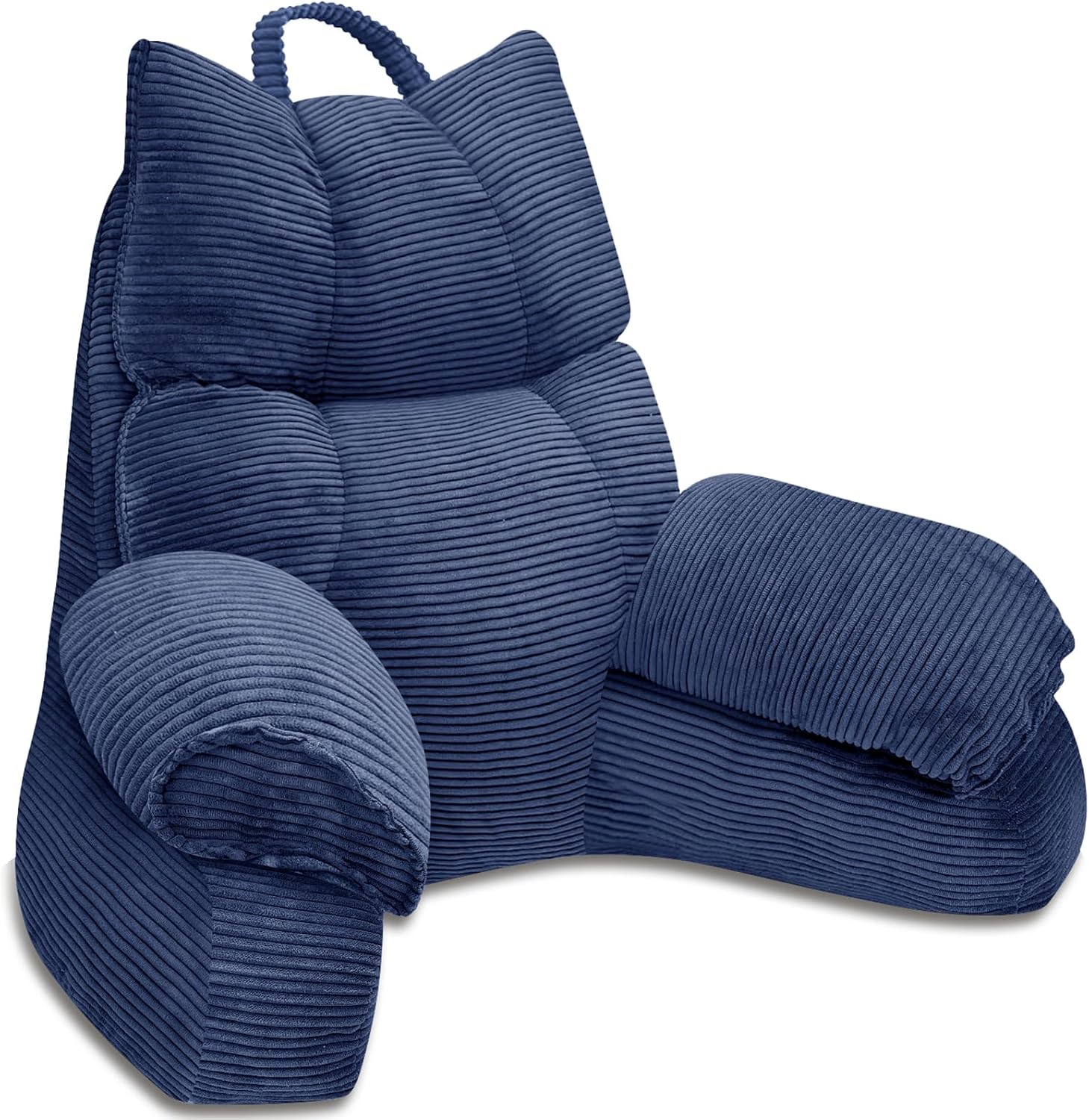Bed Pillow with Memory Foam & Arm Support – Ideal for Reading, Gaming