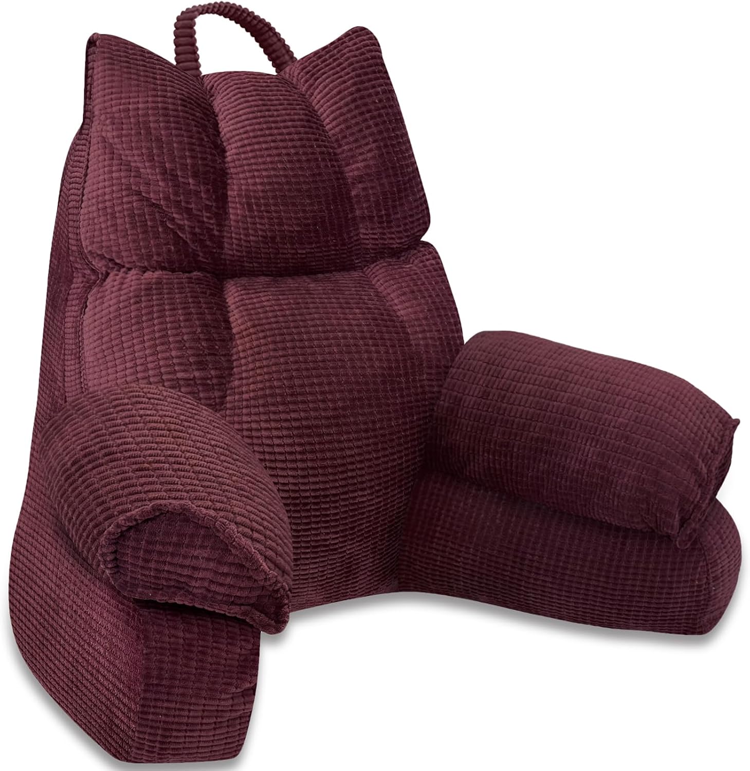 Bed Pillow with Memory Foam & Arm Support – Ideal for Reading, Gaming