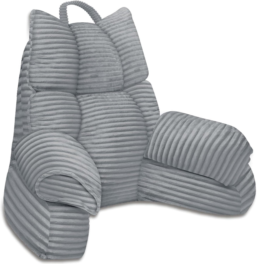 Bed Pillow with Memory Foam & Arm Support – Ideal for Reading, Gaming