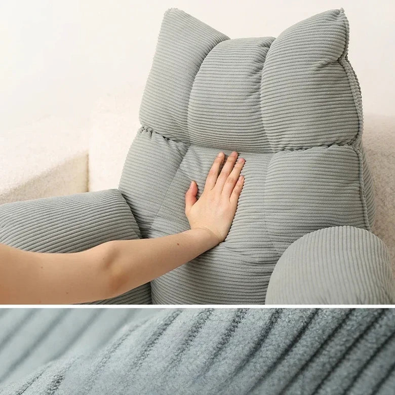 Bed Pillow with Memory Foam & Arm Support – Ideal for Reading, Gaming