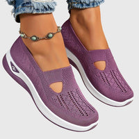 Black Orthopedic Slip-On Shoes for Women UK – Smart Casual Office Wear Evening