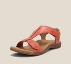 Black Orthopedic Vegan Leather Sandals Women UK – Smart Casual Holiday Wear Evening Footwear