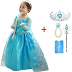 Blue Princess Dress with Accessories – Party, Role Play