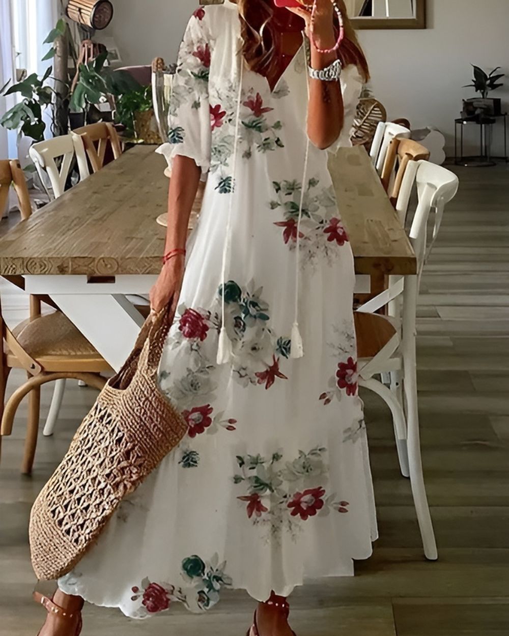 Boho Covering Dress | Lightweight Fabric | Casual Summer Wear