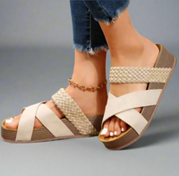 Brown Orthopedic Sandals for Women UK – Smart Casual Holiday Wear Evening