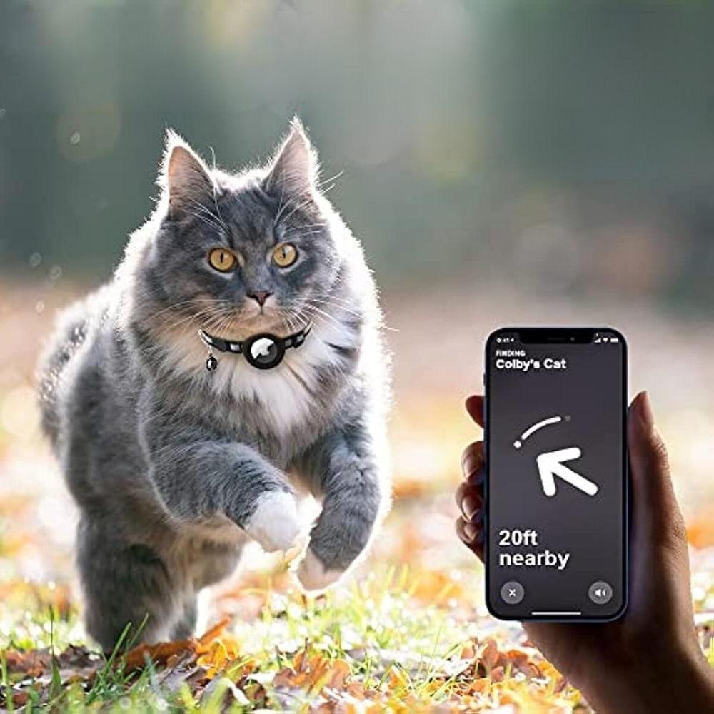 Cat GPS Tracker Collar with Reflective Design – Pet Safety, Outdoor Adventures