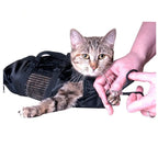 Cat Grooming Bag for Safe Claw Trimming – Pet Care, Grooming