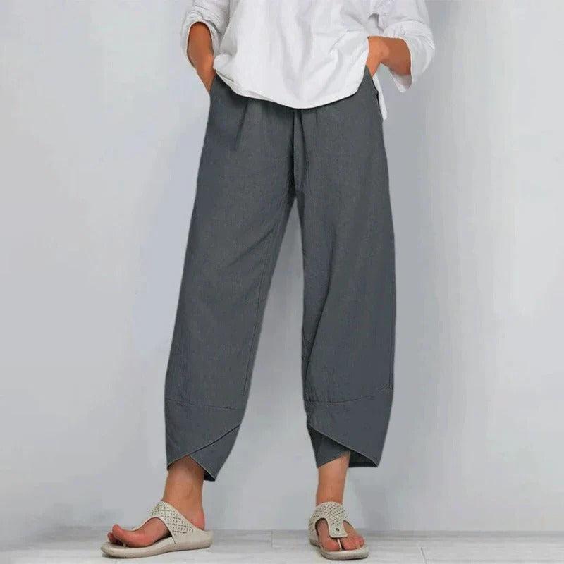 Chic Summer Trousers Women UK – Smart Casual Holiday Wear, Resort Outfit
