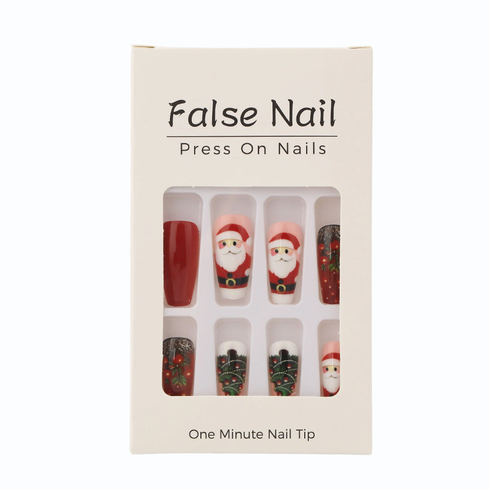 Christmas Art Nails – Gift, Festive Manicure