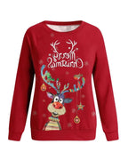 Christmas jumper for women | Knitted pullover with Christmas motif | Casual winter fashion for the festive season