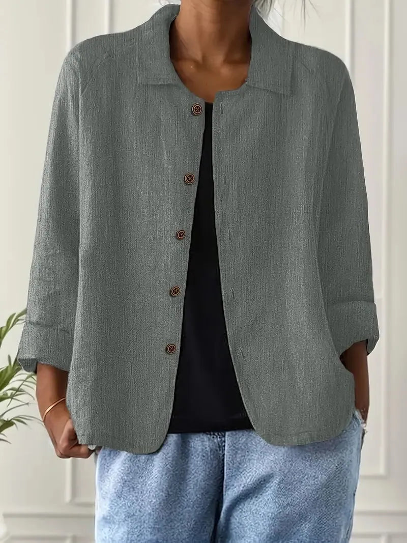 Classic Light Top for Women UK – Smart Casual Office Brunch Wear