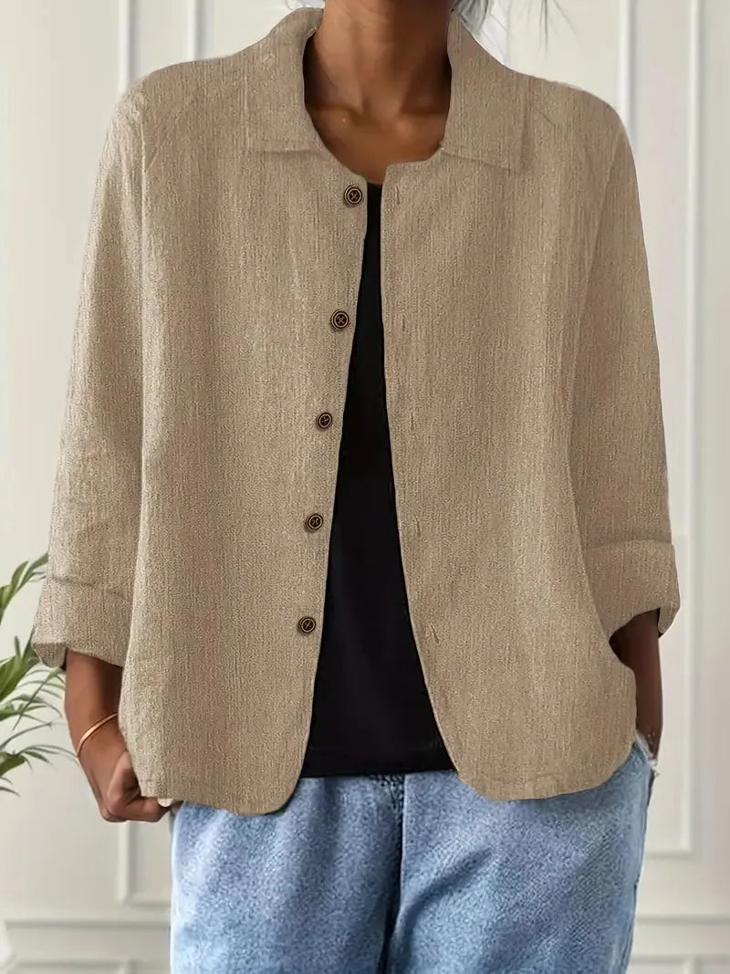 Classic Light Top for Women UK – Smart Casual Office Brunch Wear