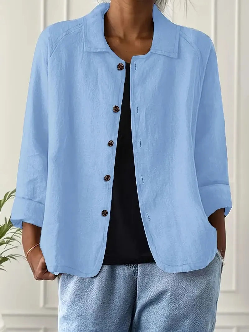 Classic Light Top for Women UK – Smart Casual Office Brunch Wear