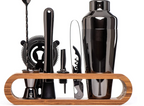 Cocktail Set Bar Kit – Metallic Finish, Mixology Essentials – Home, Gift