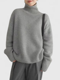 Women's Elegant Cardigan Sweater – Casual, Office