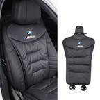 Comfort Car Seat Pad with Back Support & Cooling – Long Drives, Travel