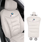 Comfort Car Seat Pad with Back Support & Cooling – Long Drives, Travel