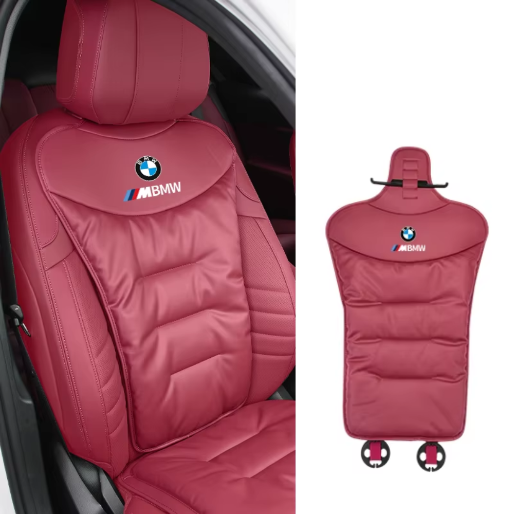 Comfort Car Seat Pad with Back Support & Cooling – Long Drives, Travel