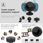 Compact WiFi Camera 1080P with Night Vision – Home Security, Remote Monitoring