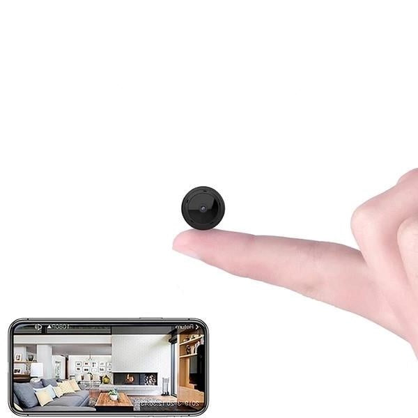 Compact WiFi Camera 1080P with Night Vision – Home Security, Remote Monitoring