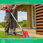 Cordless Brush Cutter 21V with Adjustable Handle – Garden Trimming, Outdoor Maintenance