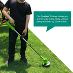 Cordless Electric Grass Trimmer – Effortless Garden Care, Outdoor Maintenance