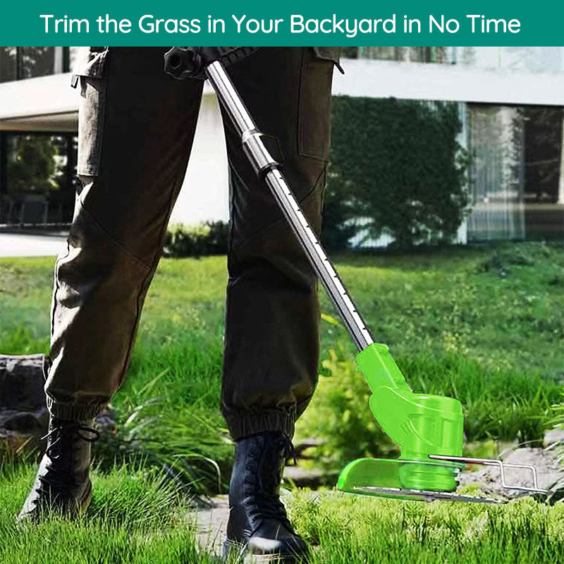 Cordless Electric Grass Trimmer – Effortless Garden Care, Outdoor Maintenance